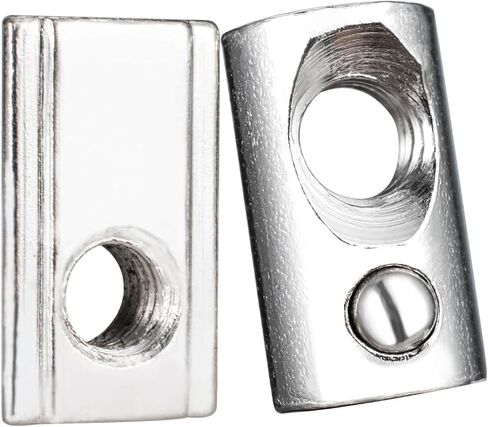 25pcs M4 T Slot Nut with Locatable Ball, T-Nuts, T Slot-Nut Hardware Nut for 2020 2040 2060 2080 Series Aluminum Extrusion Profile in Kuwait