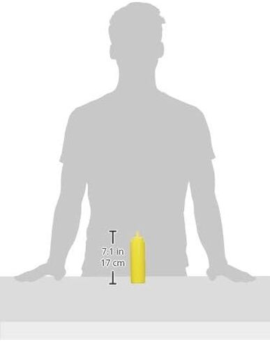 زجاجة ضغط صفراء 8oz-6ct in Kuwait