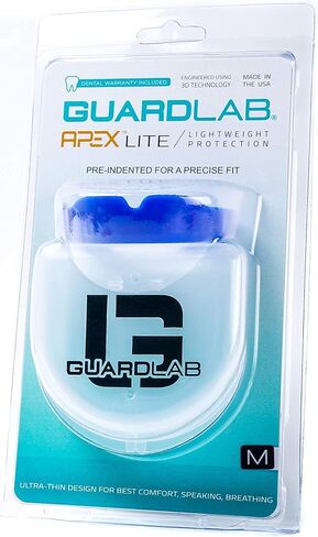 APEX Mouthguards for Football, Basketball, Boxing, Wrestling, Soccer, Karate, Hockey, MMA | Adult & Youth | Pre-Indented for a Precise Fit | Case Included in Kuwait