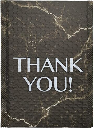 Great Papers! Bubble Mailer Shipping Envelope, Thank You Design, Self-Seal, for Small Business, Boutique, Gifts, Water Resistant 25 Pack (2022020) in Saudi Arabia