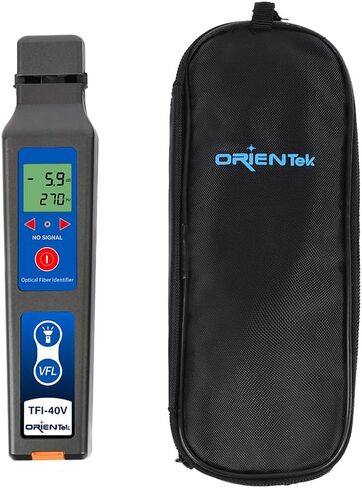 TFI-40V معرف الألياف البصرية الطول الموجي 800nm ​​إلى 1700nm، معرف الألياف الضوئية كاشف الألياف الحية مع VFL 10mW LED in Kuwait