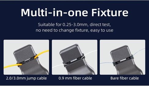 TFI-40V معرف الألياف البصرية الطول الموجي 800nm ​​إلى 1700nm، معرف الألياف الضوئية كاشف الألياف الحية مع VFL 10mW LED in Kuwait