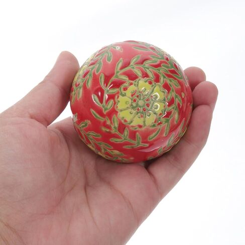 Sosoport 3 قطع من كرات السيراميك والأجرام السماوية الخزفية كرات زخرفية من السيراميك كرات عائمة للطاولة كرات مركزية لوعاء سلة المزهرية in Kuwait