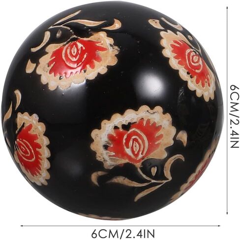 Sosoport 3 قطع من كرات السيراميك والأجرام السماوية الخزفية كرات زخرفية من السيراميك كرات عائمة للطاولة كرات مركزية لوعاء سلة المزهرية in Kuwait