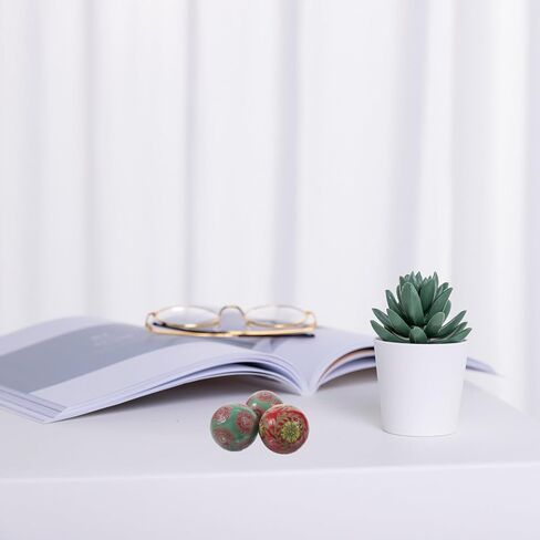 Sosoport 3 قطع من كرات السيراميك والأجرام السماوية الخزفية كرات زخرفية من السيراميك كرات عائمة للطاولة كرات مركزية لوعاء سلة المزهرية in Kuwait