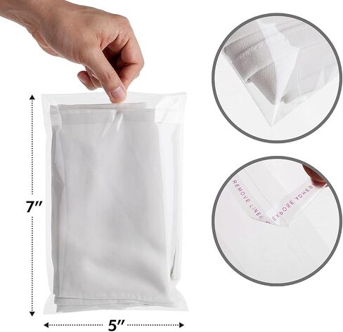 Shop4Mailers 4x6 inches Cellophane Clear Resealable Self Seal Poly Bags for 4X6 Prints, Photographs, Treat, Baked Goods, Candy, Cookie (500 Pack) in Saudi Arabia