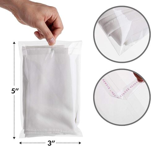 Shop4Mailers 4x6 inches Cellophane Clear Resealable Self Seal Poly Bags for 4X6 Prints, Photographs, Treat, Baked Goods, Candy, Cookie (500 Pack) in Saudi Arabia