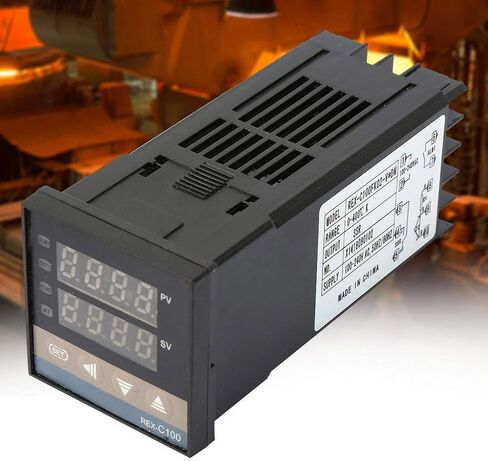 AC 110-240V Digital PID Temperature Controller Kits with 25A Solid-State Relay + 1m M6 K Type Thermocouple in Saudi Arabia