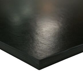 Small Parts 35-015-062-006-036 Cloth Inserted SBR Rubber, 0.062" Thick, 6" Width, 36" Length, Black