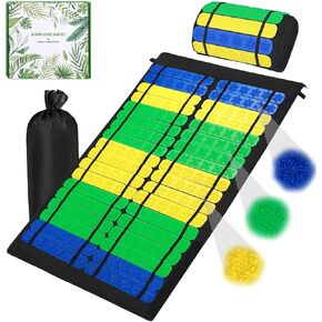 حصيرة الضغط الإبري، مجموعة حصيرة الضغط الإبري والوسادة، حصيرة الوخز بالإبر لآلام الرقبة والظهر، استرخاء العضلات وتخفيف التوتر، وسادة تخفيف آلام عرق النسا in Kuwait