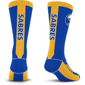For Bare Feet NHL MVP Crew Sock Medium