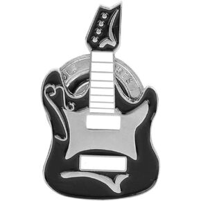 VGEBY1 Clip, Alloy Magnetic High Strength Visor Clip with Electronic Guitar Design Ball Aiming Marker Accessory
