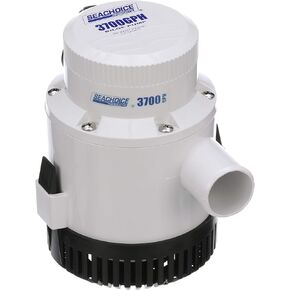 Seachoice Submersible Bilge Pump, 3,700 GPH, 1-1/2 in. Hose Size, 15 Amps at 12V DC