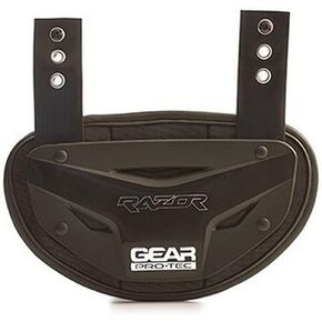 Razor Back Plate, Small Black