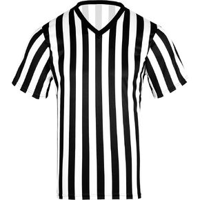 Men's Referee Shirt | Half Sleeve V-Neck Umpire Ref Shirt for Soccer, Baseball, Football