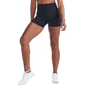 2XU - Form Hi-Rise Compression 4" Shorts - Black/Black