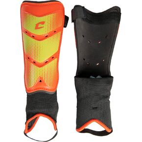 CHAMPRO League Soccer Shin Guards with Padded Ankle