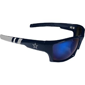 Siskiyou Sports NFL Indianapolis Colts Edge Wrap Sunglasses, One size, Blue