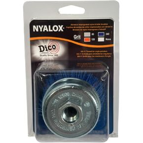 Dico Products 541-722-358 3" Diameter Power Brush, Blue