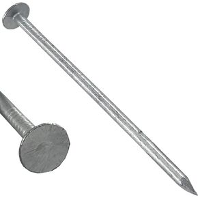 3"- 10d - SMOOTH SHANK ALUMINUM - 8 Gauge - ROOFING SIDING NAILS - Vinyl & Aluminum Siding & Facia Trim Nail – Aluminum metal secure holding Smooth Shank nails – Nail Qty (250)