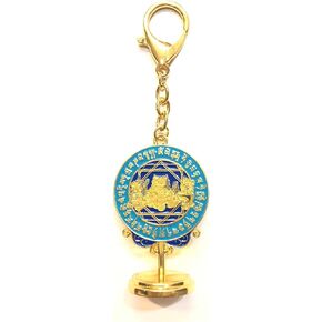 Mylucky 2024 Feng Shui Three Celestial Guardians with Chakra Protection Wheel Amulet