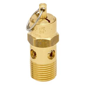 Control Devices ST2533-1A060 St Series Brass Soft Seat Asme Safety Valve 60 Psi Set Pressure 3/8 Male Npt