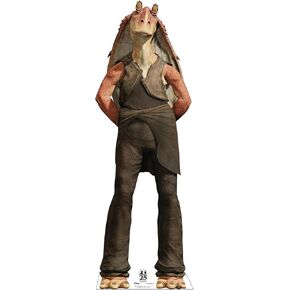 Cardboard People Jar Jar Binks Life Size Cardboard Cutout Standup - Marvel's Star Wars: The Phantom Menace 25th Anniversary