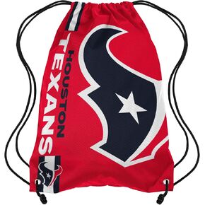 حقيبة ظهر برباط بشعار كبير من FOCO Houston Texans NFL Alternate Color - أحمر