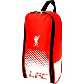 Liverpool FC Official Soccer Fade Design Cleat Bag (One Size) (Red/White)