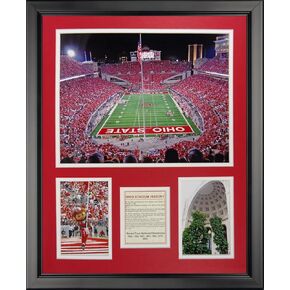 Legends Never Die OSU Stadium Framed Photo, 16" x 20", Other