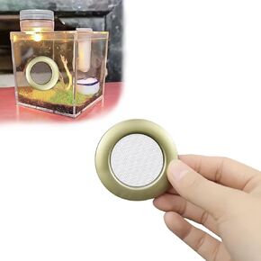 4 Pack Smooth Grommet DIY Spider Mantis Ventilation for Jumping Spider Enclosure Ventilation Port Spoods Jumping Spider Habitat Accessories