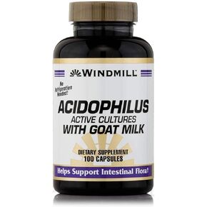 Acidophilus with Goat Milk - 100 Capsules by Windmill