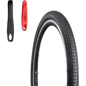 ZUKKA Bike Tire 26/27.5X 2.125 Mountain Bike Tire BMX Bike Tire Folding Replacement Tire for MTB Mountain Bike, BMX Bicycle Commuter Bike