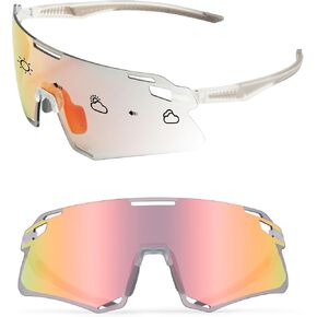 ROCKBROS Cycling Glasses Bike Photochromic Sunglasses for Men TR90 MTB Biking Sunglasses