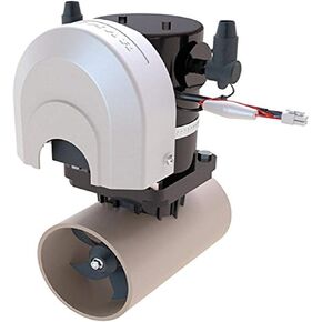 Lewmar 110TT Boat Thruster Kit 1.5 W, Single 5-Blade Propeller, 1.5kW 2.0 HP 12-Volt Motor with Joystick Control, 7-Meter Cable, Thrust Tunnel, Fuse and Holder