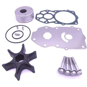 Boat Motor 6CB-W0078-00 Water Pump Repair Kit Without Housing for Yamaha 200HP 225HP 250HP Outboard Engine, 18-3474 for Sierra Marine
