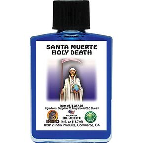 INDIO Oil- Holy Death Muerte Blue 1/2oz