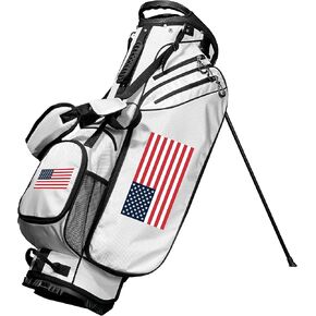 Team Golf NCAA Team Golf NCAA Birdie Stand Golf Bag, Lightweight, 14-Way Club Divider, Spring Action Stand, Insulated Cooler Pocket, Velcro Glove and Umbrella Holder & Padded Handles