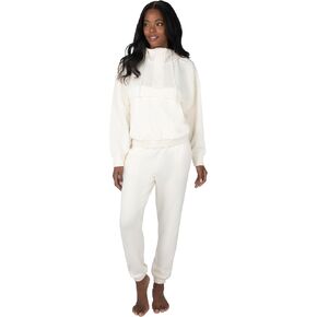 بلوفر نسائي من Yogalicious Scuba Venice ذو قلنسوة نصف سحاب وScuba Taylor Jogger in Kuwait