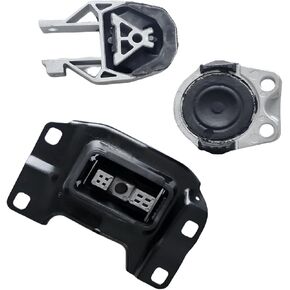 Engine Motor Transmission Mount 3 Kit Compatible with Hyundai Accent 2012-2017 Veloster/Kia Rio/Forte 1.6L/El-an-tra 2011-2016/Coupe 2014 1.8L 9797 9758 9761 A71004 A71029 A71020