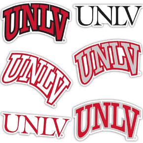 Desert Cactus University of Nevada Las Vegas Stickers UNLV Rebels Vinyl Decals Laptop Water Bottle Car Scrapbook 11.34x8.94 Sheet T2 (Type 2)
