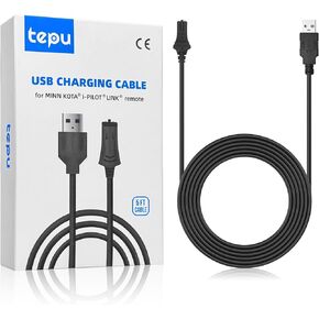 TEPU 1866460 i-Pilot Link Charging Cable, Including Bluetooth Traditional Versions, Compatible with All i-Pilot Link Rechargeable Remote Controls, Black