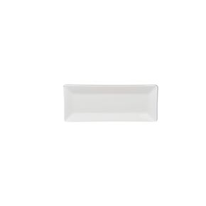 FSE 29110WT Plate, 10-1/4" x 4" x 1" deep, rectangular, break-resistant, Pack of 12