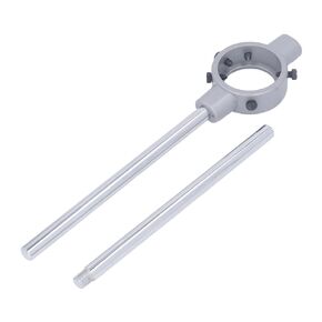 65x25mm / 2.56x0.98in Die Wrench, Round Die Stock Handle Alloy Steel Adjustable Die Stock Handle Holder