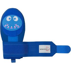 Baseball Sliding Mitt Youth - Blue Grimace Design Sliding Guard - Baserunner Protection for Youth Teenage Players- Durable and Washable