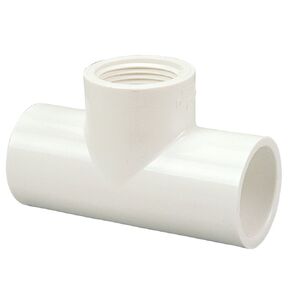 NIBCO C402-007 3/4 TEE, (White) (C402007)