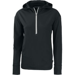 Cutter & Buck Daybreak Eco Recycled Womens Half Zip Hoodie
