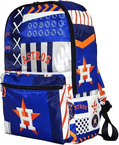 حقيبة ظهر كاملة الحجم من مجموعة Pro Specialities Group Houston Astros، سلع هدايا مرخصة لمحبي Astros TM1883 (حقائب البالغين من سلسلة الشوارع) بضائع هيوستن للنساء in Saudi Arabia