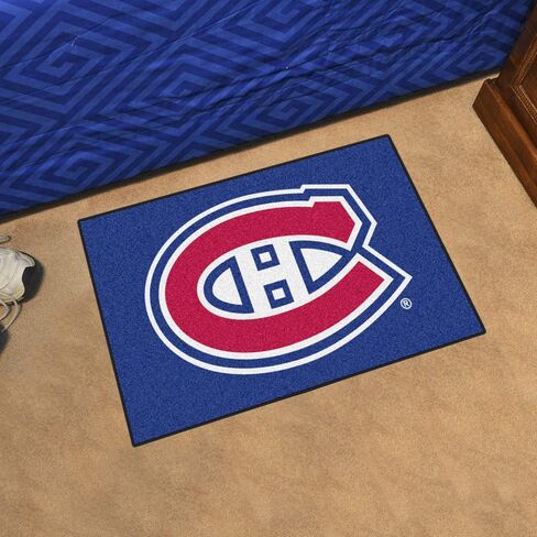 FANMATS 10274 Montreal Canadiens Starter Mat Accent Rug - 19in. x 30in. | Sports Fan Home Decor Rug and Tailgating Mat in Saudi Arabia