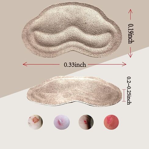 بطانات الكعب ومقابض بطانة مريحة للأحذية الكبيرة جدًا للرجال والنساء، حشوات للأحذية الفضفاضة والابتسامة المريحة، 3 أزواج (كاكي، 0.2 بوصة) in Kuwait